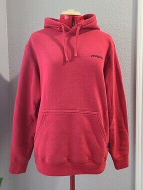 Patagonia Red Regular Fit Uprisal Fitz Roy Hoody Size M